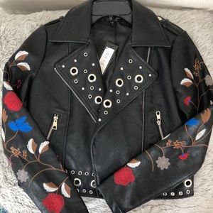 ❤️ Faux Leather Jacket NWT ❤️
